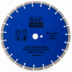 Disco Diamantado K&C para Hormigón Viejo – 14"