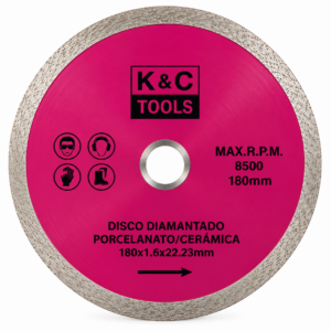 Discos Diamantados K&C para Porcelanato y Cerámica