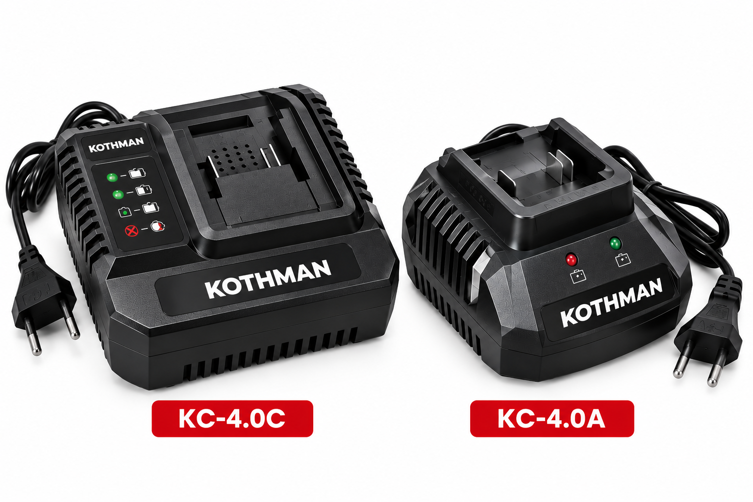 Cargadores Rápidos de Baterías KOTHMAN 21V