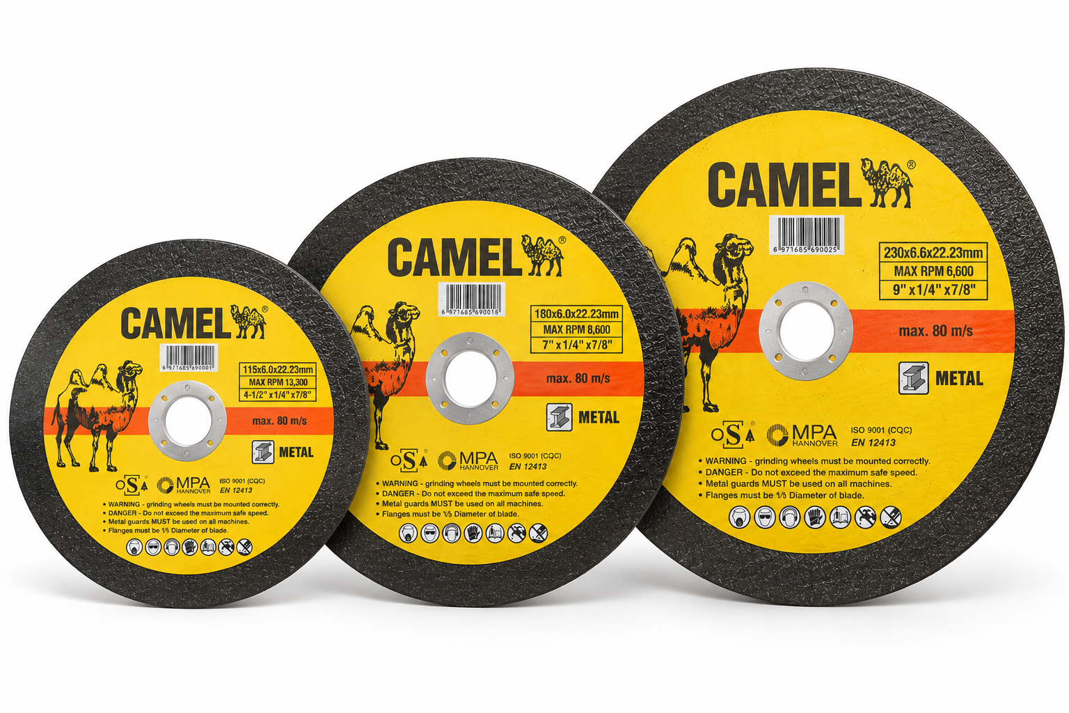 Discos de Desbaste CAMEL