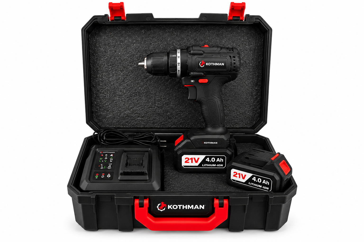 Taladro atornillador con percusión KOTHMAN AIK-70 - Imagen 2